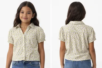 Camisa Floral Infantil