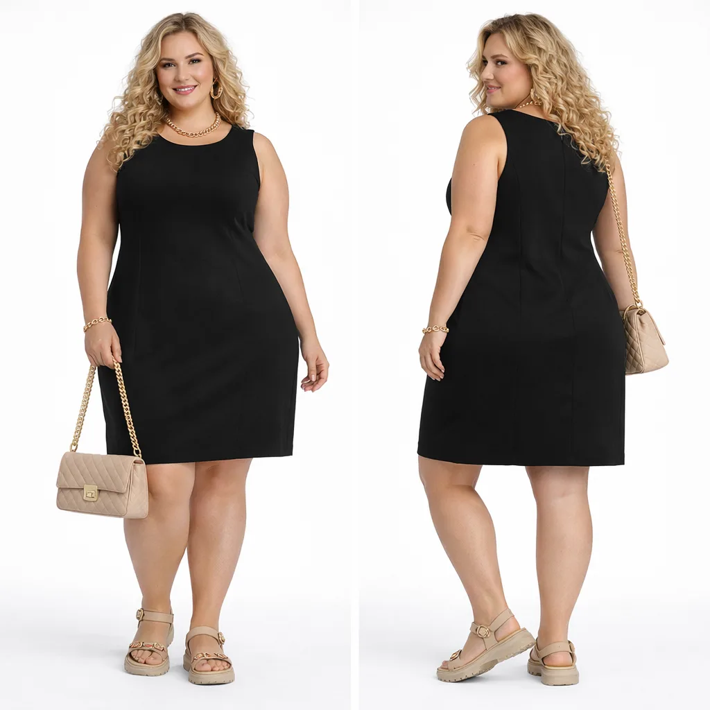 Vestido Sem Manga