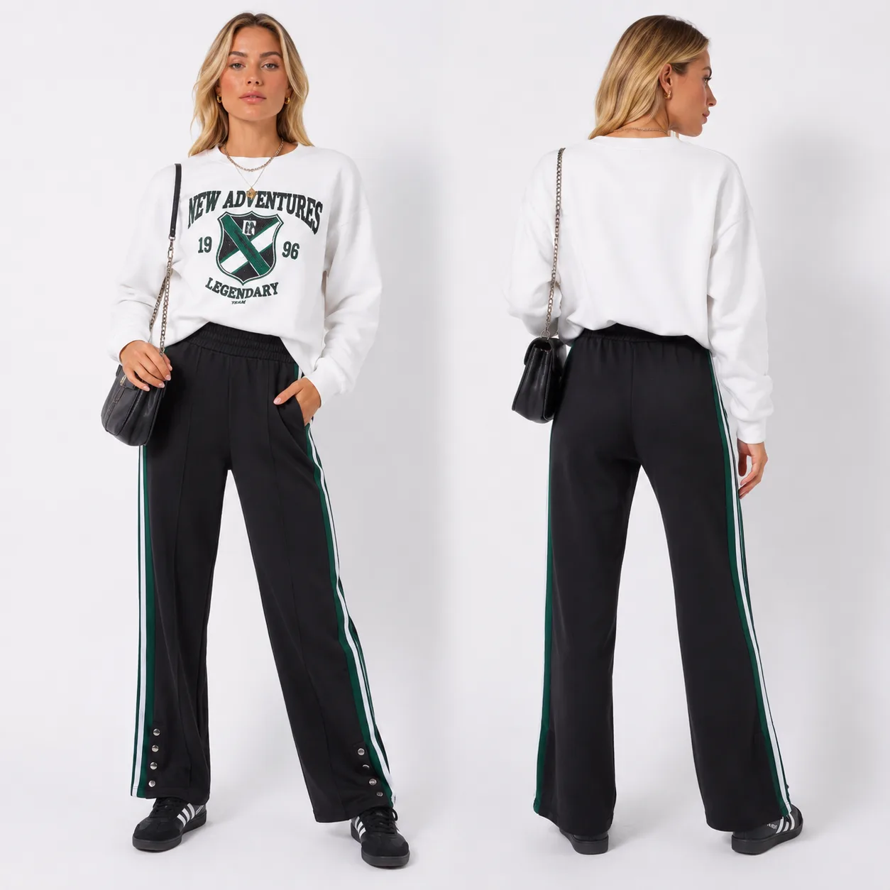 Calça de Elástico Helanca