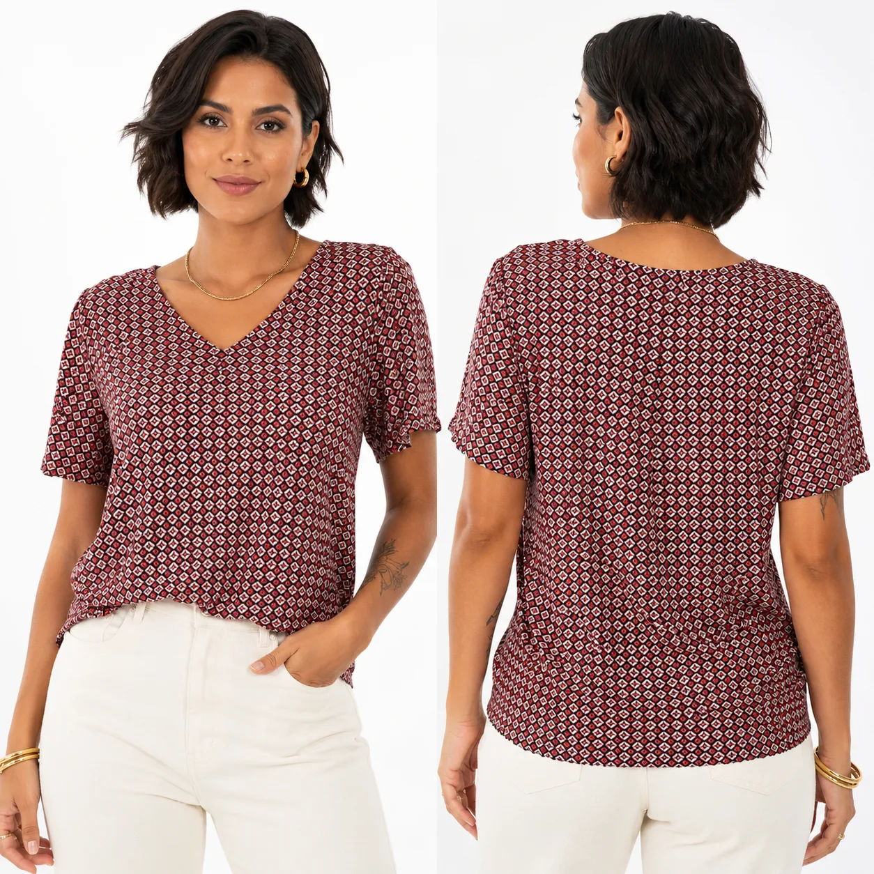 Blusa de Viscose