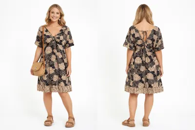 Vestido Caju Viscose