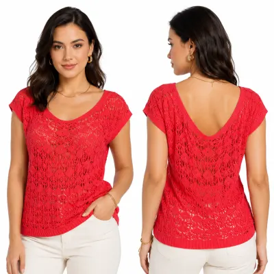 Blusa De Crochê