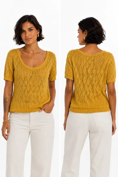 Blusa De Crochê