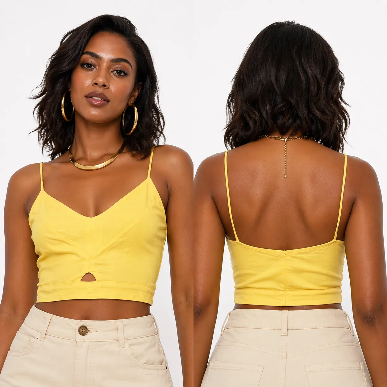 Crooped de Viscose