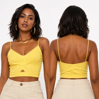 Crooped de Viscose