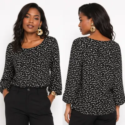 Blusa de Crepe