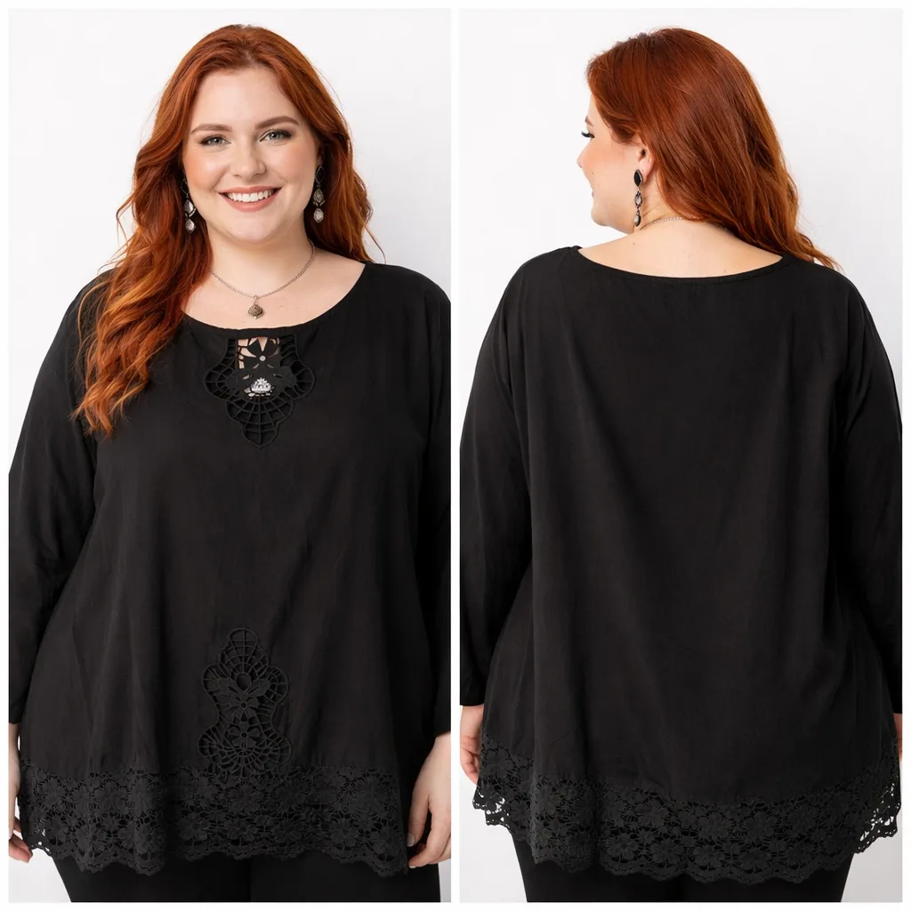 Bata de Viscose  C/Renda Gripper