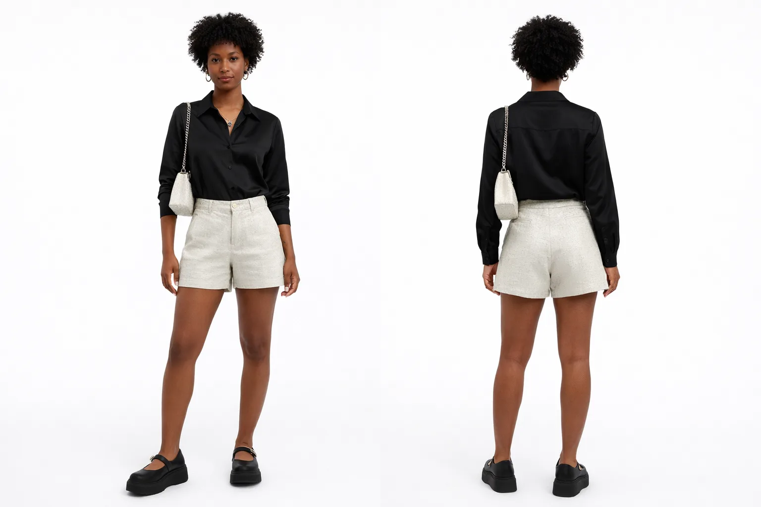 Short de Lurex