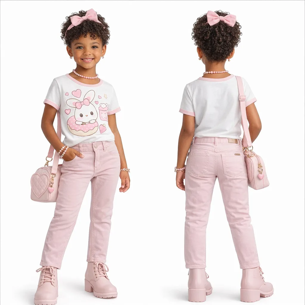 Calça Sarja C/Elástano