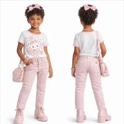 Calça Sarja C/Elástano