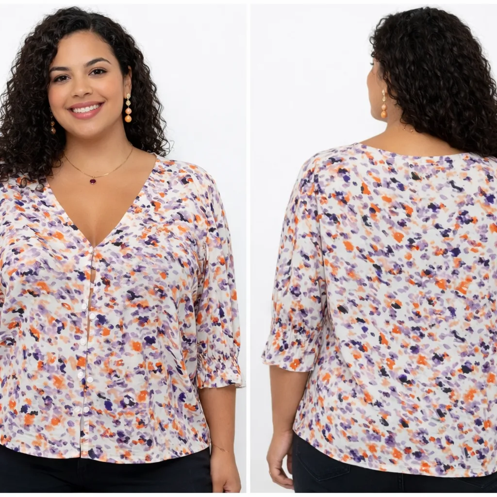Blusa Com Botões