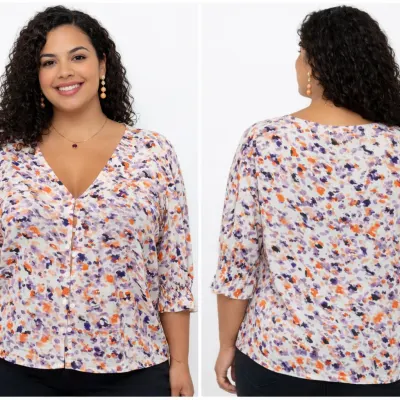 Blusa Com Botões