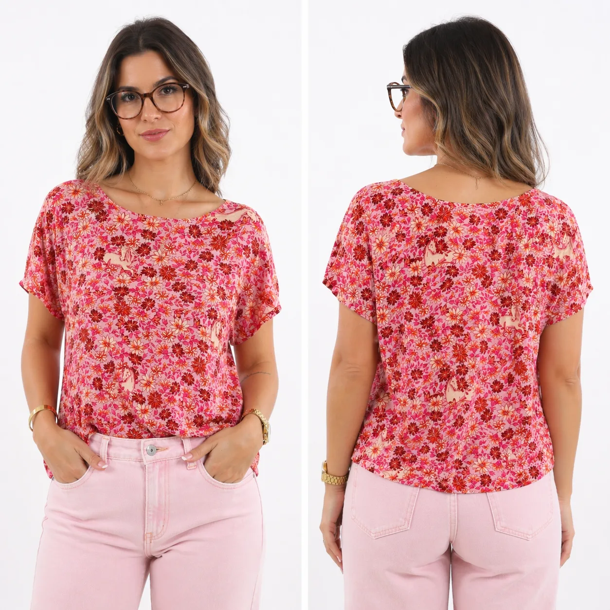 Blusa Floral