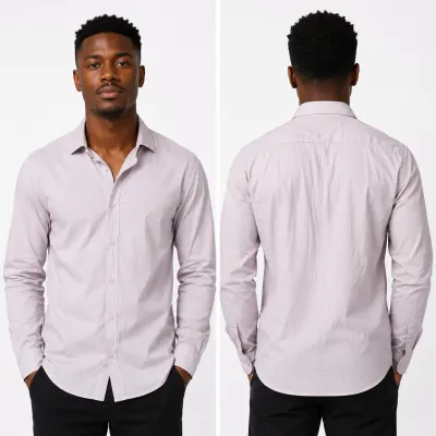 Camisa Manga Longa Slim