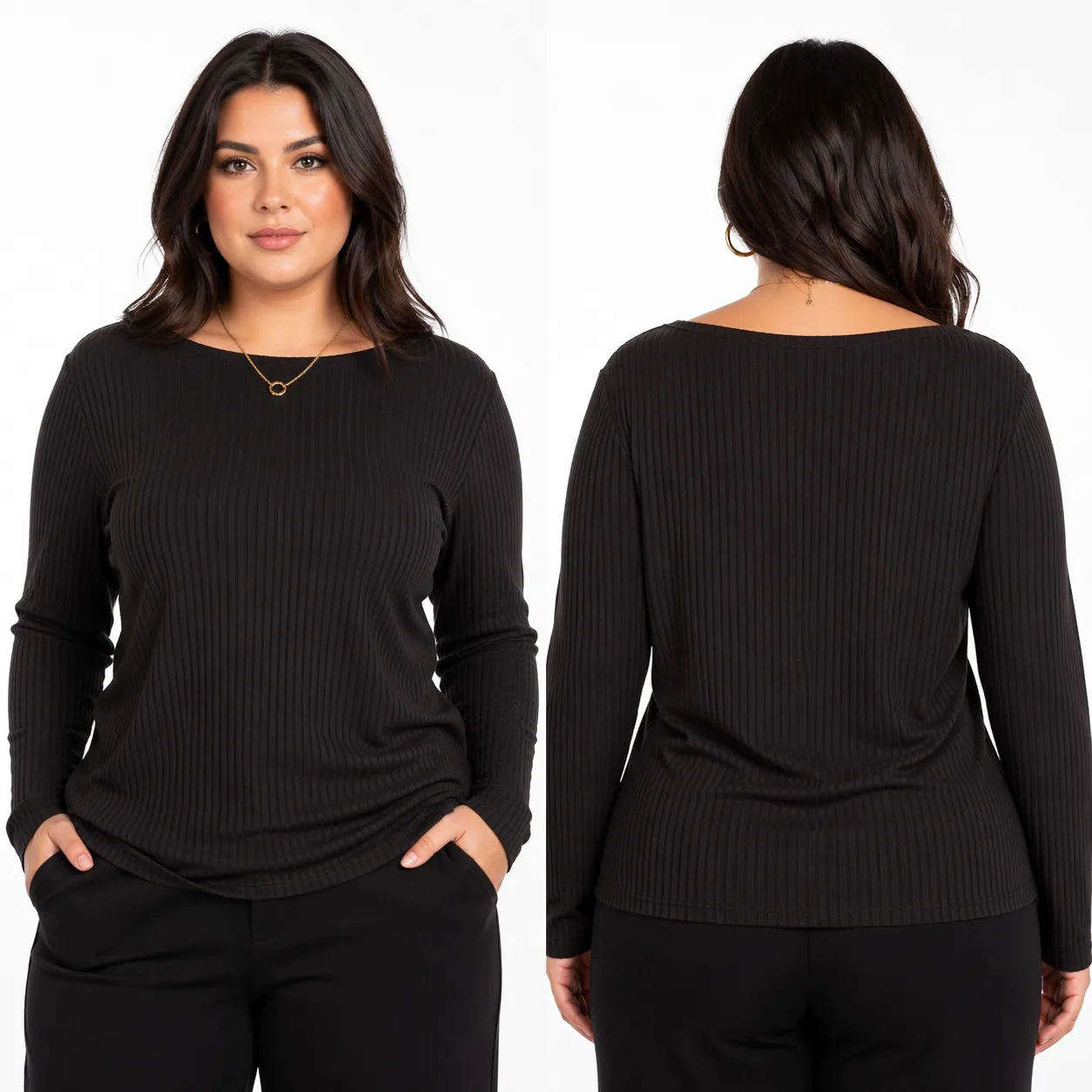 Blusa Canelada (B/128 e C/120)
