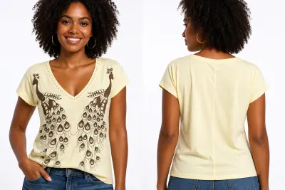 Blusa Com Apliques