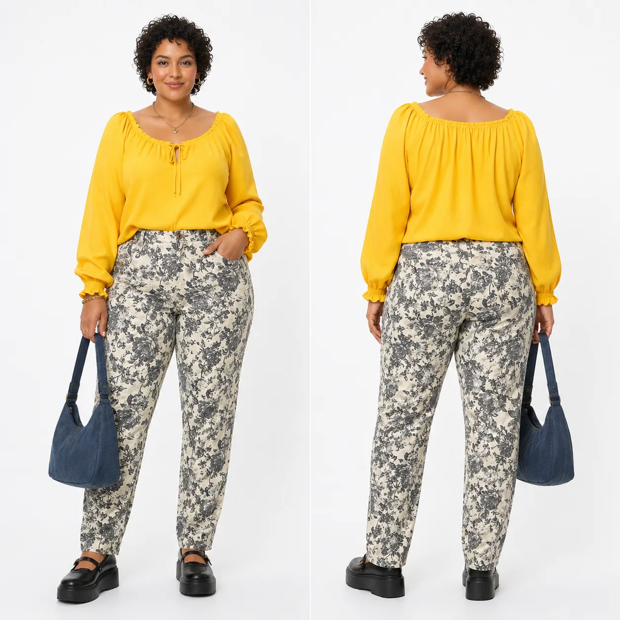 Calça Floral