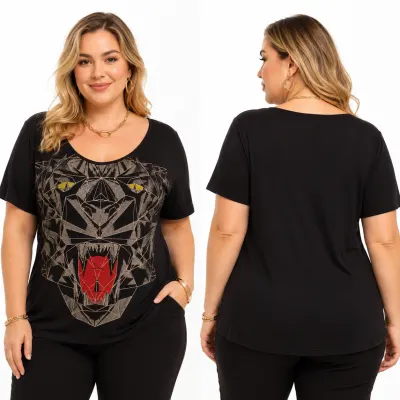Blusa Com Aplique (B/112)