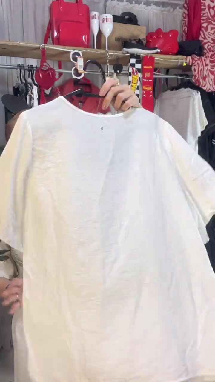 Blusa Manga Curta(b/108)
