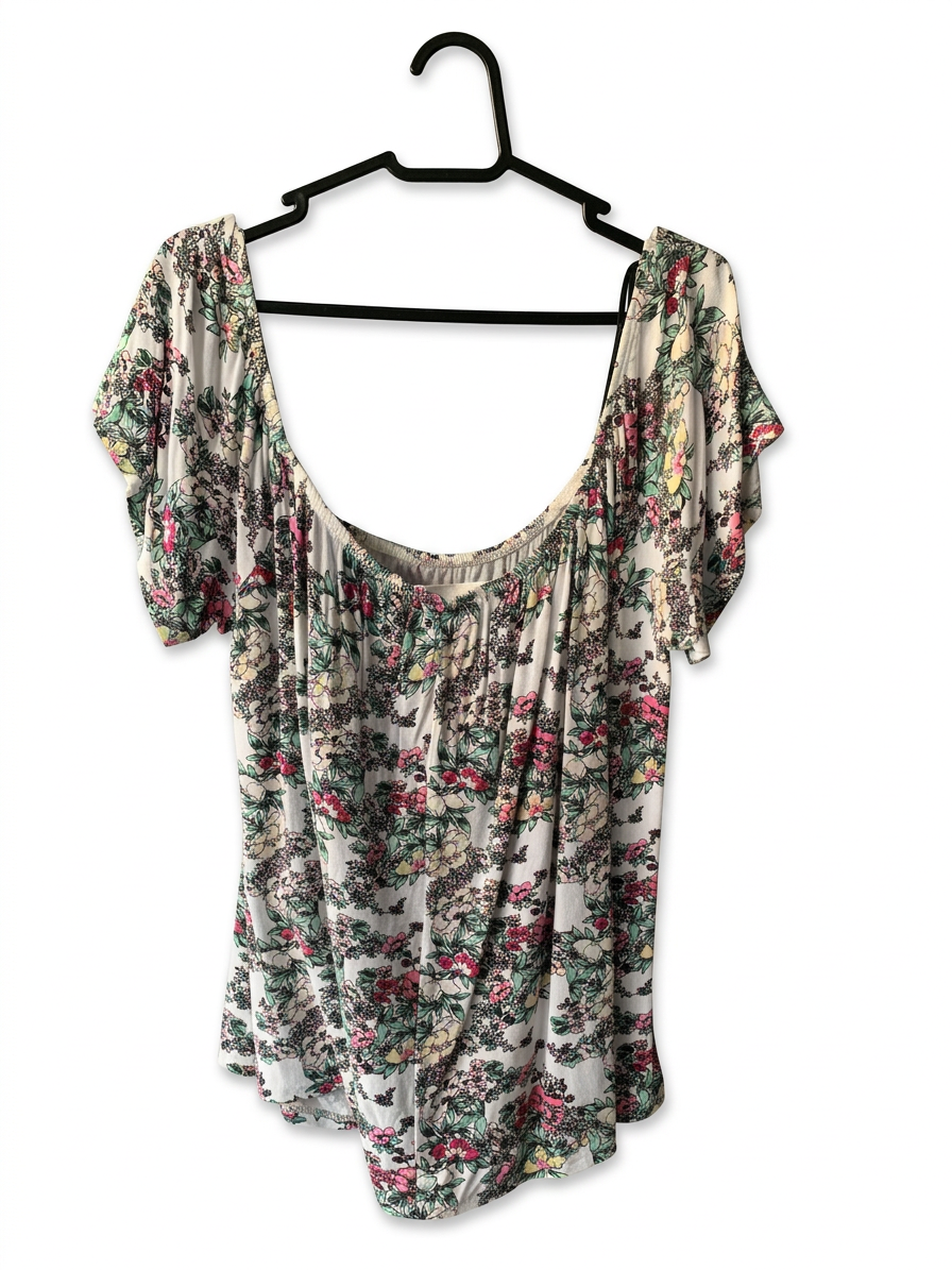 Blusa Ciganinha Floral