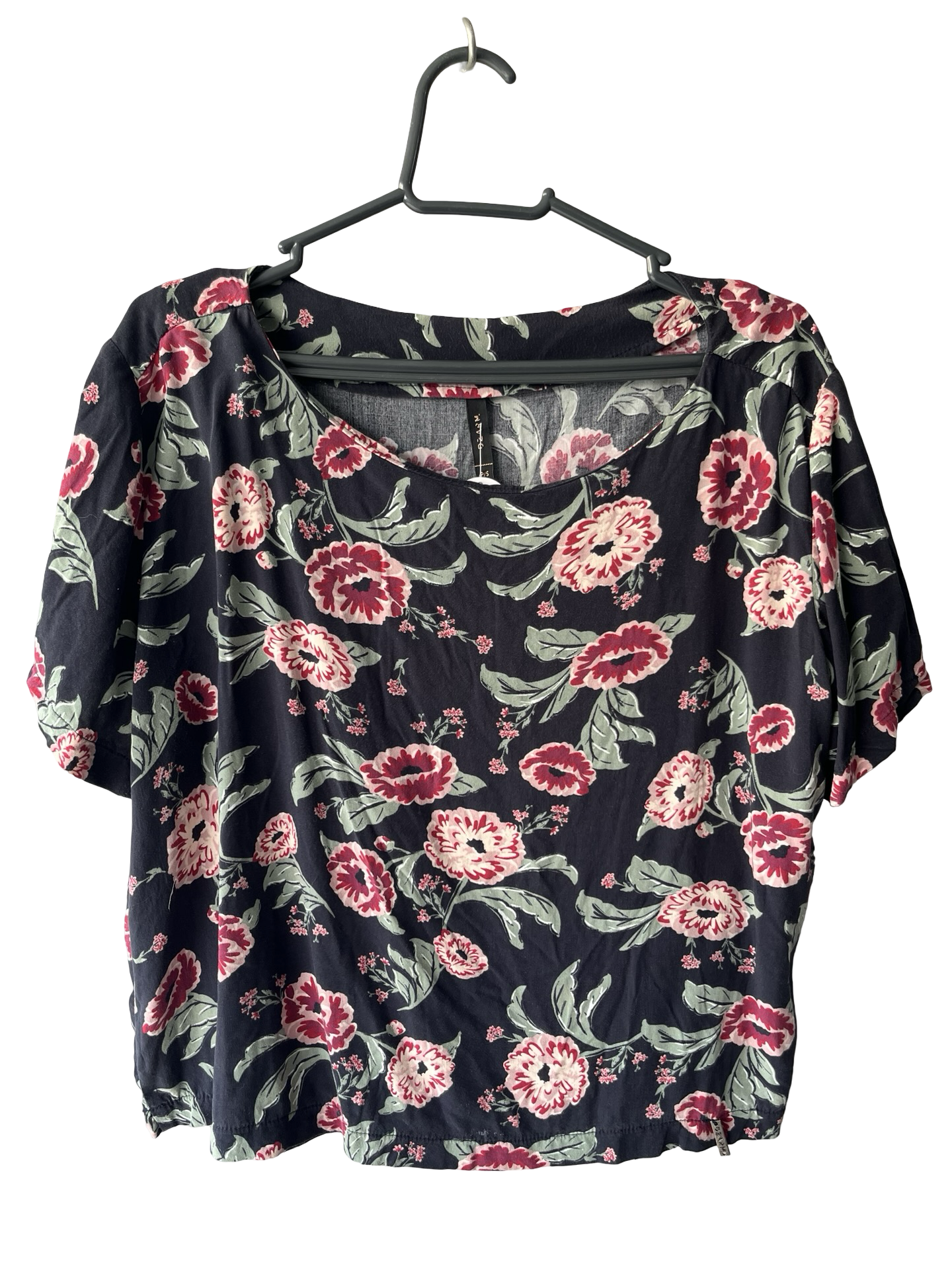 Blusa Manga Floral