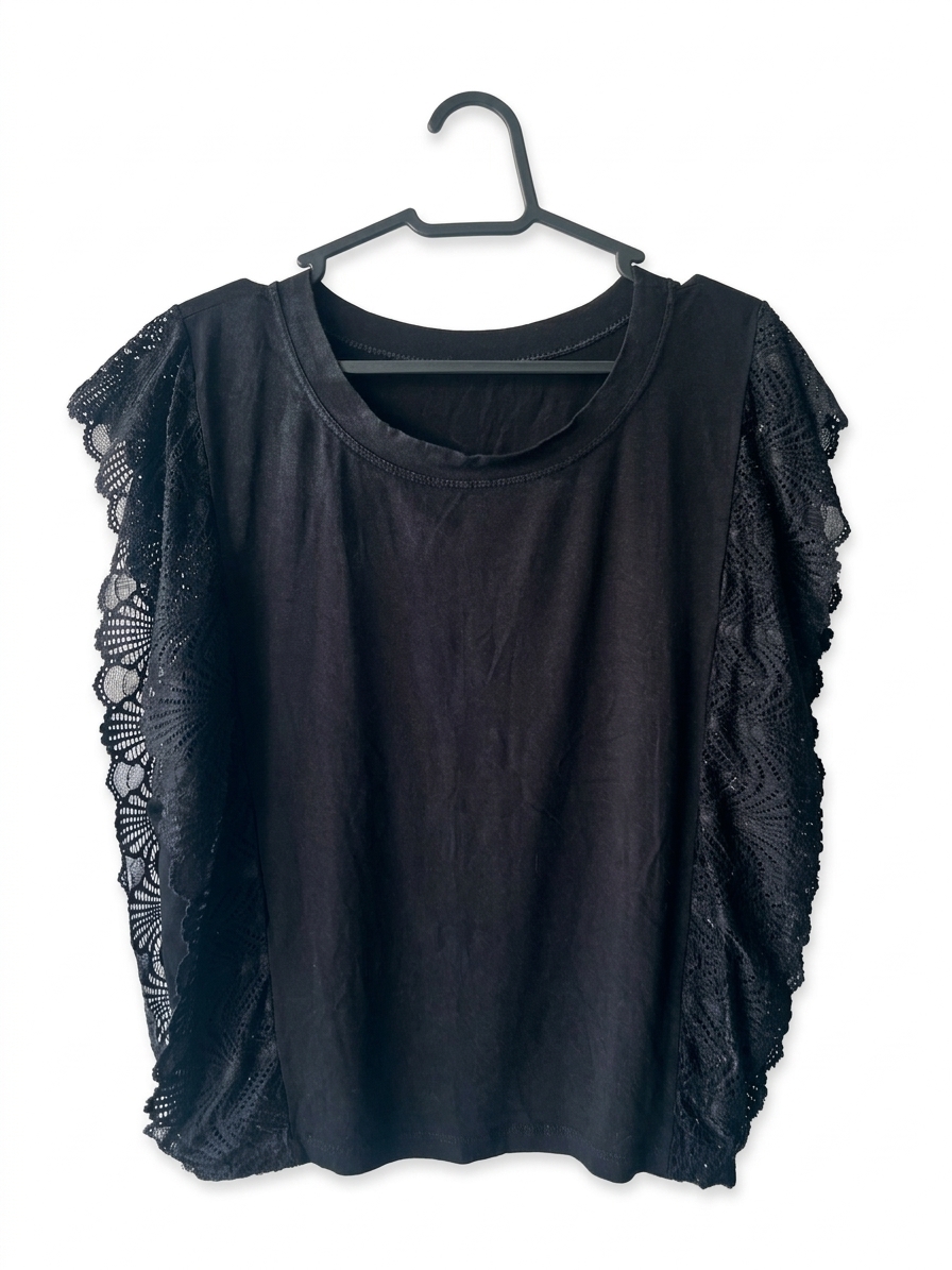 Blusa Com Renda