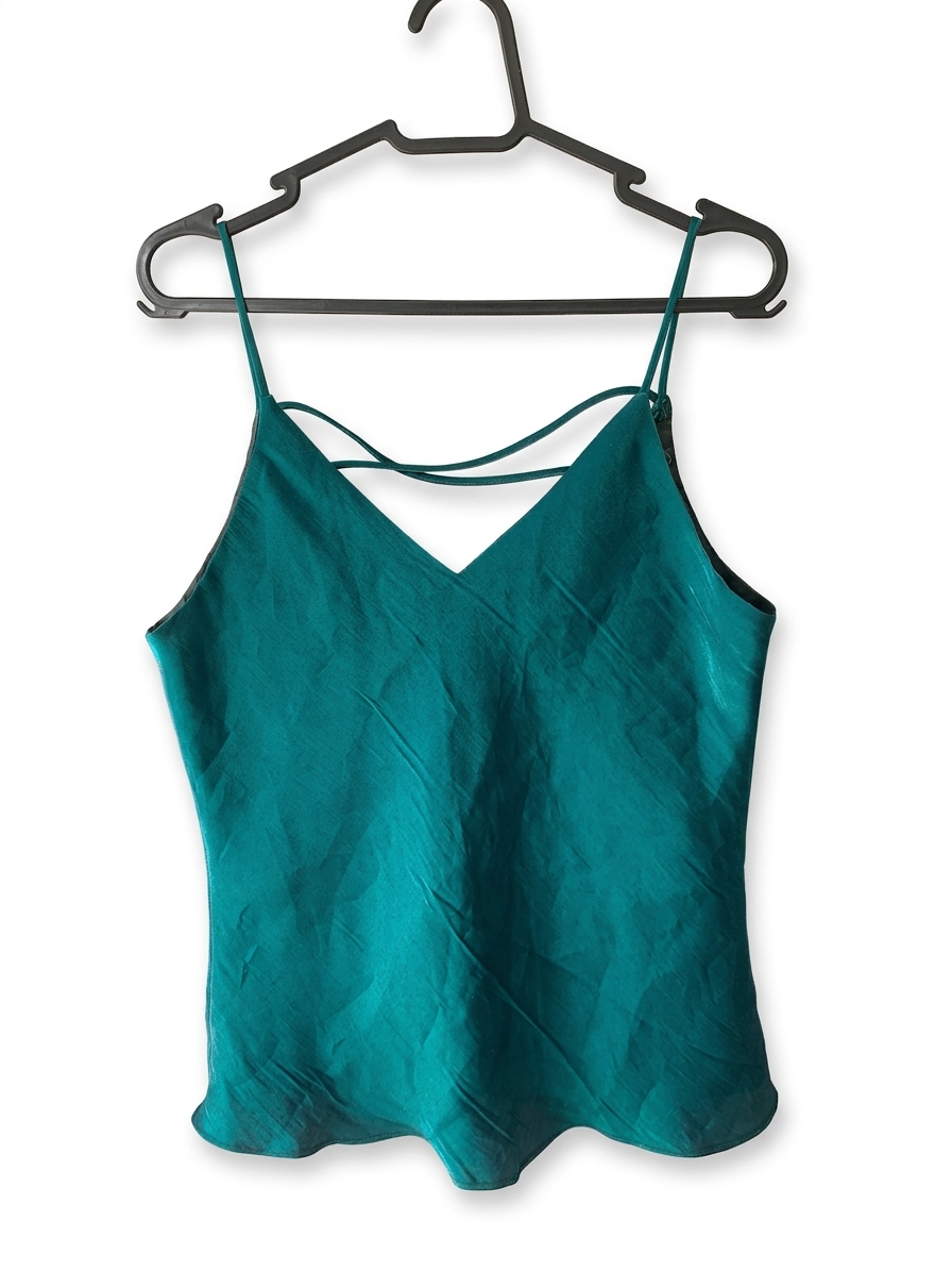 Blusa de Alcinha de Tafetá