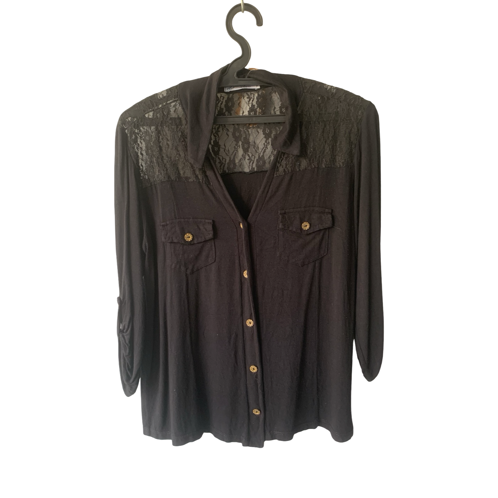 Camisa Com Renda