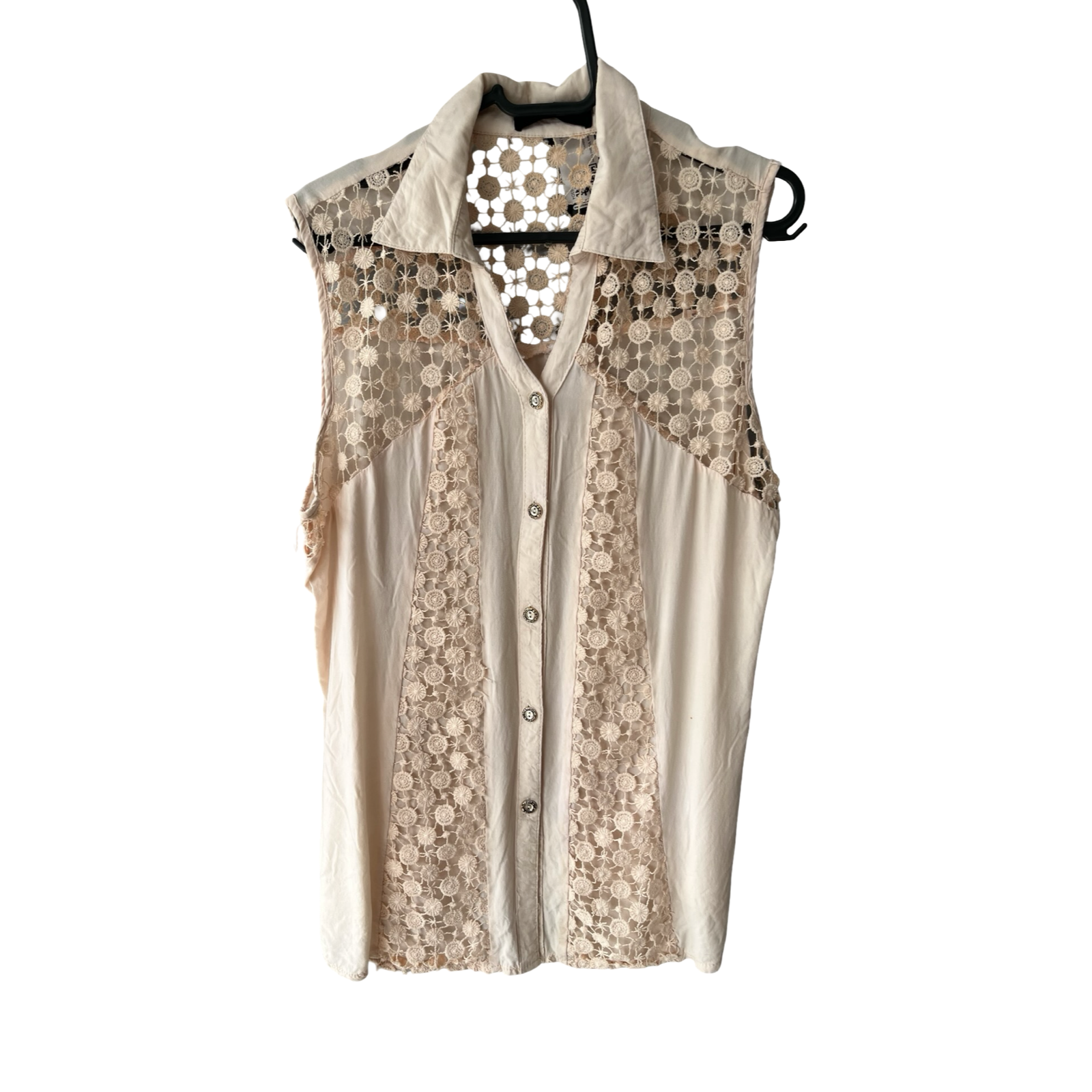 Regata Viscose com Renda