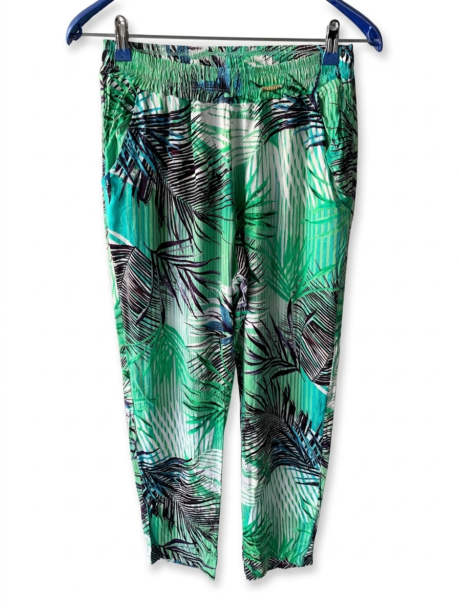 Calça de Elástico de Viscose