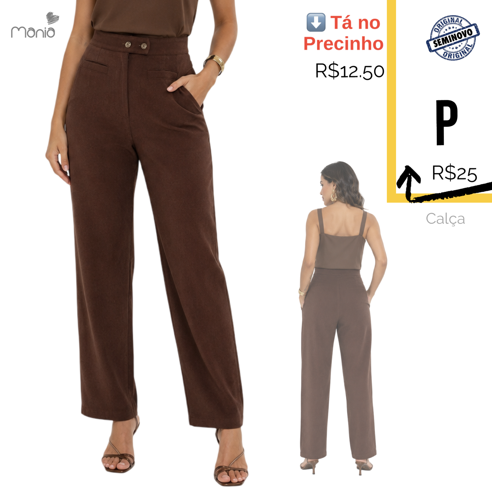 Calça Aveludado